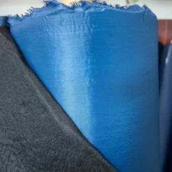 taffeta platno plavo