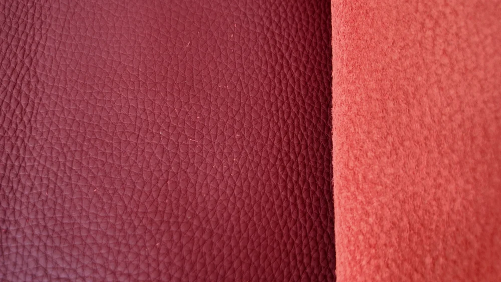 prirodna koža presa 0089 crvena tamno